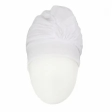 Шапочка для плавания FASHY Velcro Closure 3472-10, женская, полиэстер, белый