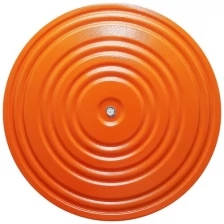 Диск здоровья MADE IN RUSSIA MR-D-06, металлический, диаметр 28 см, оранжево-черный