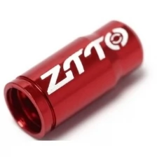 Колпачек ZTTO на велониппель Presta, цвет красный