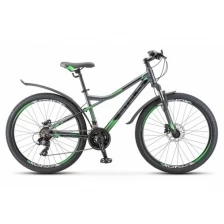 Велосипед "STELS Navigator-610 D -14" -21г. V010 (серый-зеленый)