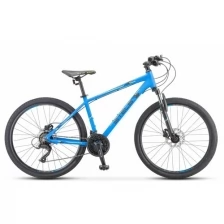 Велосипед "STELS Navigator-590 D -18" -20г.К010 (синий-салатовый)