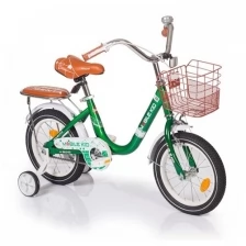 Детский велосипед MOBILE KID Genta 14", Dark Green