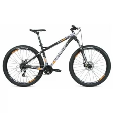 Велосипед FORMAT 1315 27.5-M-21г. (черно-матовый-серый-матовый)