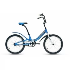 Велосипед FORWARD Scorpions 20 1.0-10,5"-20г. (синий-белый)