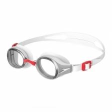 Очки для плавания SPEEDO Hydropure, 8-126698142, прозрачные линзы, белая оправа