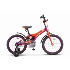Велосипед "STELS Jet 18" -20г. Z010 (фиолетово-оранжевый)