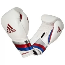 adiSBG501PRO Перчатки боксерские AdiSpeed бело-сине-красные - Adidas - Белый - 16 oz