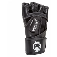 Перчатки для смешанных боевых искусств VENUM IMPACT - черный, S