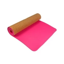 Коврик для йоги 183 х 61 х 0,6 см, цвет розовый 3551173