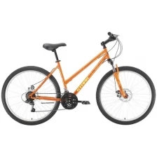 Горный (MTB) велосипед STARK Luna 26.1 D Steel (2022) оранжевый/желтый 16" (требует финальной сборки)