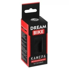 Камера 10"x1,75-1.95" Dream Bike, изогнутый AV, бутил, картонная коробка