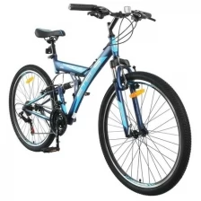 Велосипед 26" Stels Focus V, V030, цвет темно-синий/синий, размер 18" 6581341