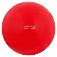 Мяч гимнастический PASTORELLI, 16 см, цвет красный
