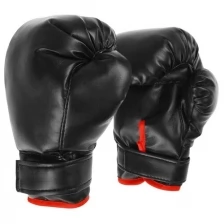 Перчатки боксерские детские, цвет черный 3907897