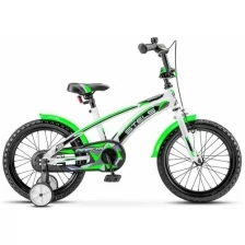 Велосипед "STELS Arrow 16" -18г. V020 (бело-зеленый)