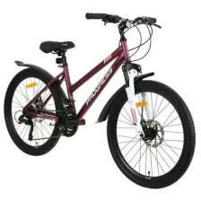 Велосипед 24" Progress Ingrid Pro RUS, цвет бордовый, размер 15"