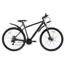 Велосипед Progress Anser HD RUS 29, размер рамы 19", цвет чёрный матовый