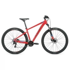 Велосипед горный FORMAT TREKKING 1414 29 (2021), 18" красный матовый