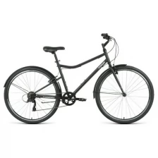 Велосипед 28" Forward Parma 2022, цвет черный матовый/белый, размер 19"
