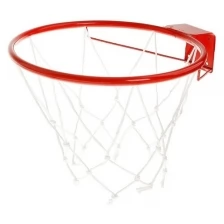 Корзина баскетбольная №5 "Люкс", d=380 мм, с сеткой и упором