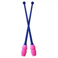 Булавы гимнастические сборные PASTORELLI MASHA, 45,2 cм, FIG, цвет розовый/фиолетовый