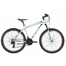 Велосипед DEWOLF Ridly 10 - 18" - 21г. (бело-голубо-черный)