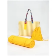 Комплект пляжный Malurre - сумка, коврик, косметичка