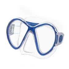 Маска для плав. "Salvas Kool Mask", арт.CA550S2TBSTH, закален.стекло, силикон, р. Senior, синий