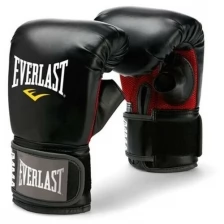 Перчатки снарядные Everlast Martial Arts PU L/XL черные