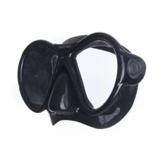 Маска для плав. "Salvas Kool Mask", арт.CA550N2NNSTH, закален.стекло, силикон, р. Senior, черный
