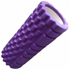 Ролик для йоги (фиолетовый) 33х14см ЭВА/АБС D26055
