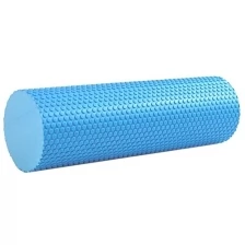 Ролик массажный для йоги B31601-0 (голубой) 45х15см.