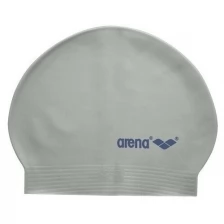 Шапочка для плавания ARENA Soft Latex, арт.9129457, серебристый, латекс
