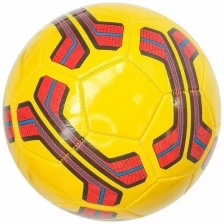 Мяч футбольный E33518-5 №5, PVC 1.6, машинная сшивка