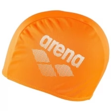 Шапочка для плавания Arena Polyester II арт.002467300, оранжевый,полиэстер, 3 панели