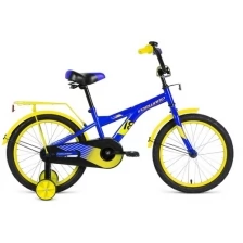 Велосипед FORWARD CROCKY 18 (18" 1 ск.) 2020-2021, зеленый/оранжевый, 1BKW1K1D1018