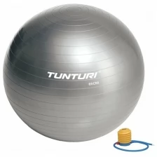 Фитбол Tunturi Gymball, 65 см, серебристый, с насосом