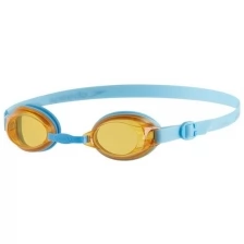 Очки для плавания детск. "SPEEDO Jet Jr", арт.8-092989082A, оранжевые линзы, голубая опр