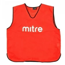 Манишка тренировочная MITRE, р.SR (объем груди 122см), красный, арт. Т21503RE1-SR