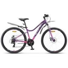 Велосипед STELS Miss 7100 MD 27.5" V020 рама 16" Пурпурный (требует финальной сборки)