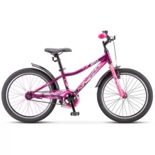 Подростковый велосипед STELS Pilot 210 20" Z010 Фиолетовый/розовый (требует финальной сборки)