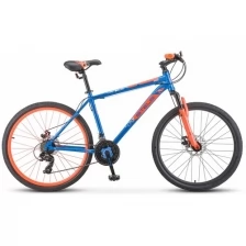 Велосипед STELS Navigator 500 MD 26" F020 рама 18" Синий/красный (собран и настроен)
