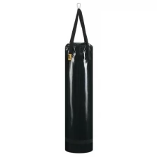 Мешок боксёрский на ременной ленте 40 кг, цвет чёрный