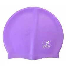 Шапочка для плавания силиконовая Dobest Sh10 (фиолетовая)