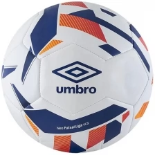 Мяч минифутбольный Umbro Neo Futsal Liga, 20946u-fzm бел/син/оранж/крас, размер 4