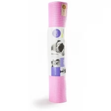 Коврик для йоги "Асана стандарт", 185 х 60 х 0,4 см, розовый AKO-Yoga, 1 шт