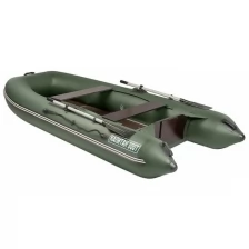Лодка Капитан Т300 киль+пол зеленая Тонар