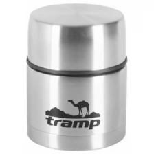 Tramp термос с широким горлом 1л серый