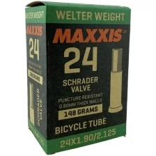 Велокамера Maxxis 2022 Welter Weight 24X1.90/2.125 Lsv Авто Ниппель