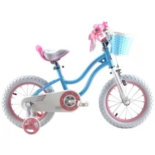 Велосипед ROYALBABY Stargirl Steel-14"-20г.(синий)
